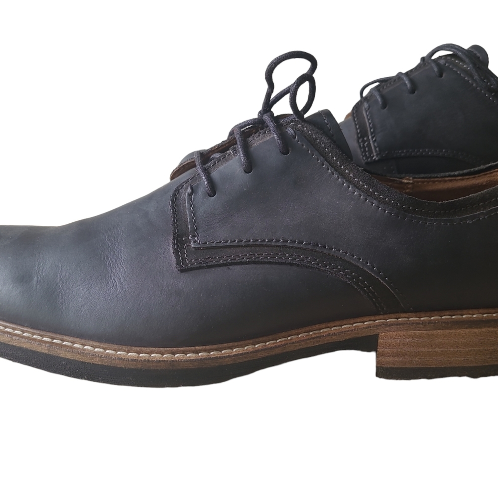 Ecco Mens 45 Leather Shoes EUC